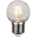 LED-lampa Klot Plasthölje E27 2700K 120lm 1,4W