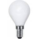 LED-Lampa Klot, Opal, E14 2700K 150lm 2W(16W)