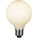LED-Lampa Glob 80mm, Opal, E27 2600K 400lm 5W(35W)