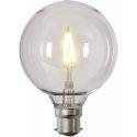 LED-Lampa Glob 95mm, Outdoor B22 2200K 80lm 0,6W(7W)