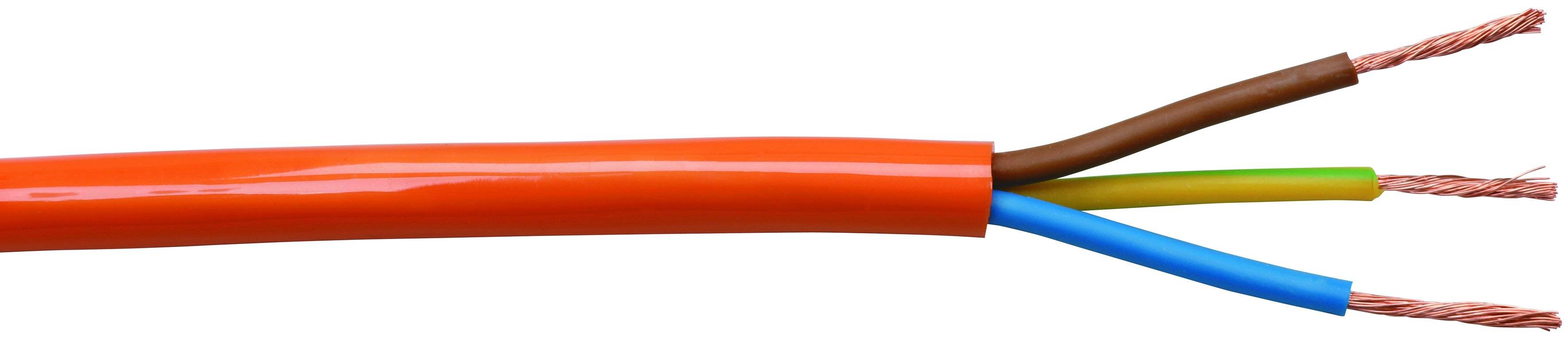 Gummikabel PUR (H07BQ-F), 5G2,5, T500